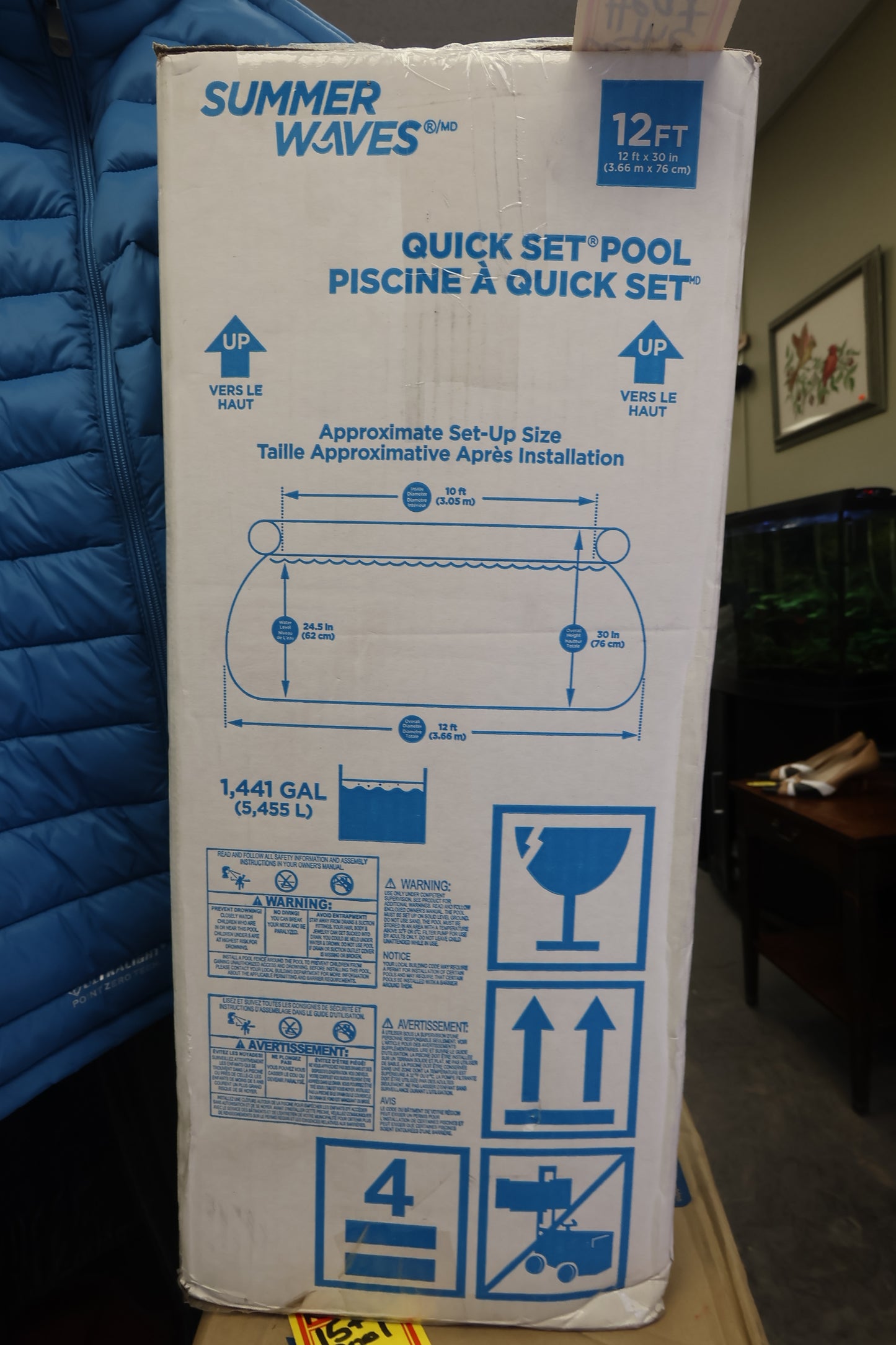 Funsicle quick set pool 15' Swimming pool