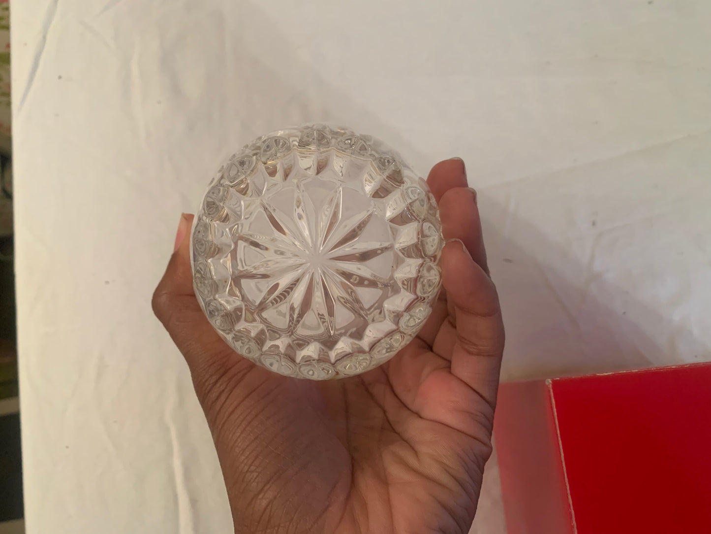 Mikasa christmas tree crystal decor