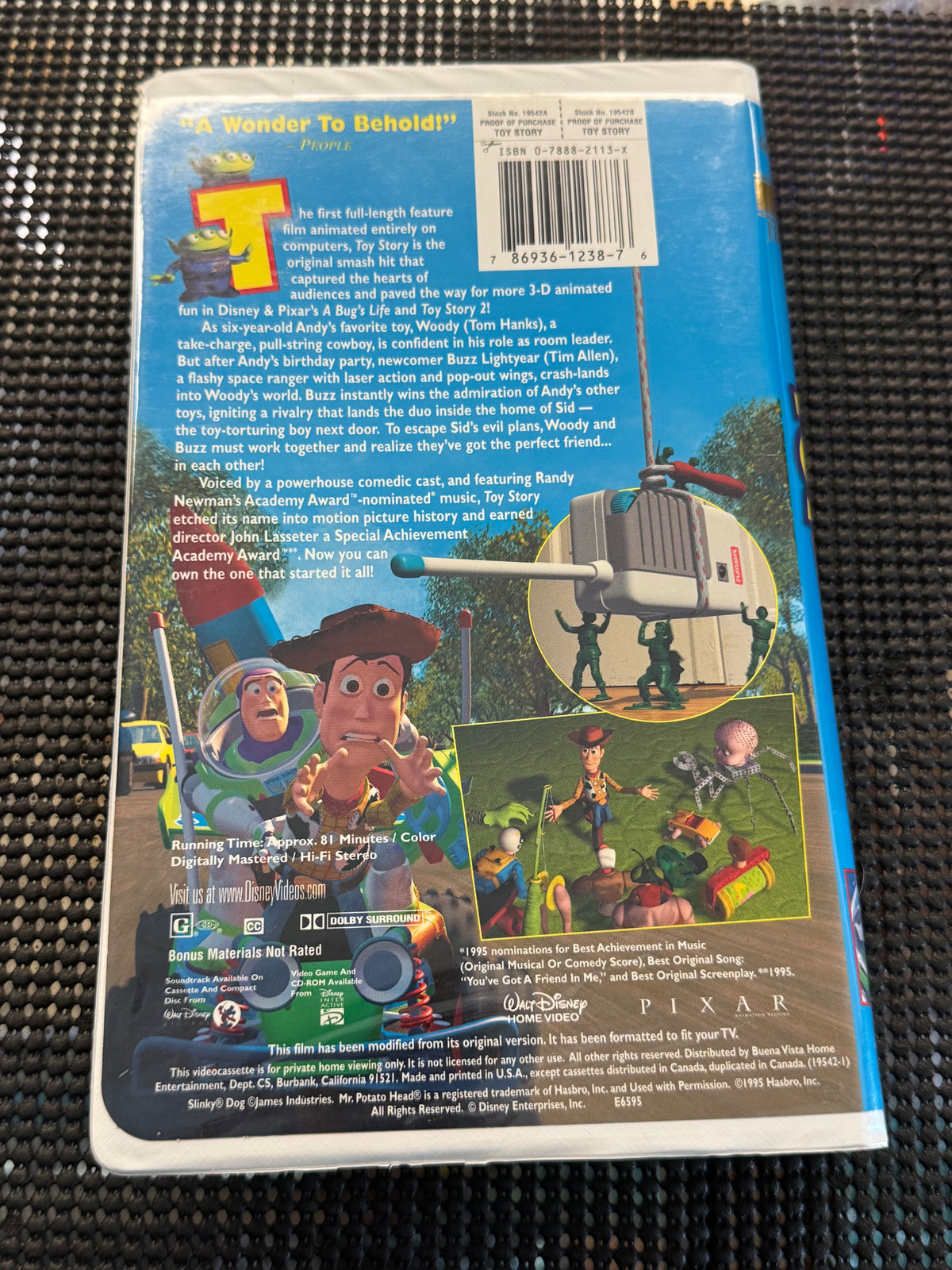 Disney's Toy Story VHS