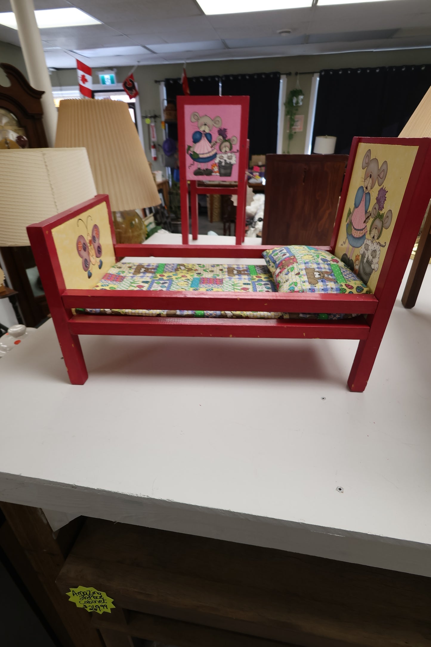 Custom created Doll/stuff animal bed