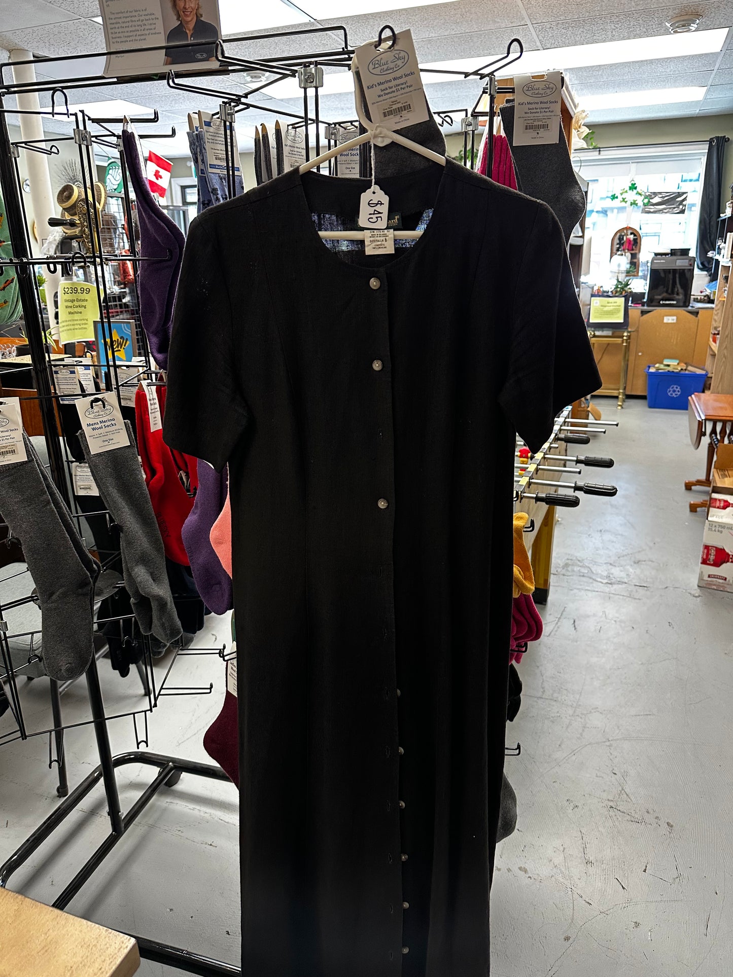 Harvé Benard Black Dress