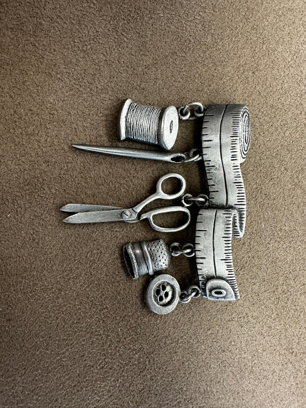 Sewing Charms Brooch