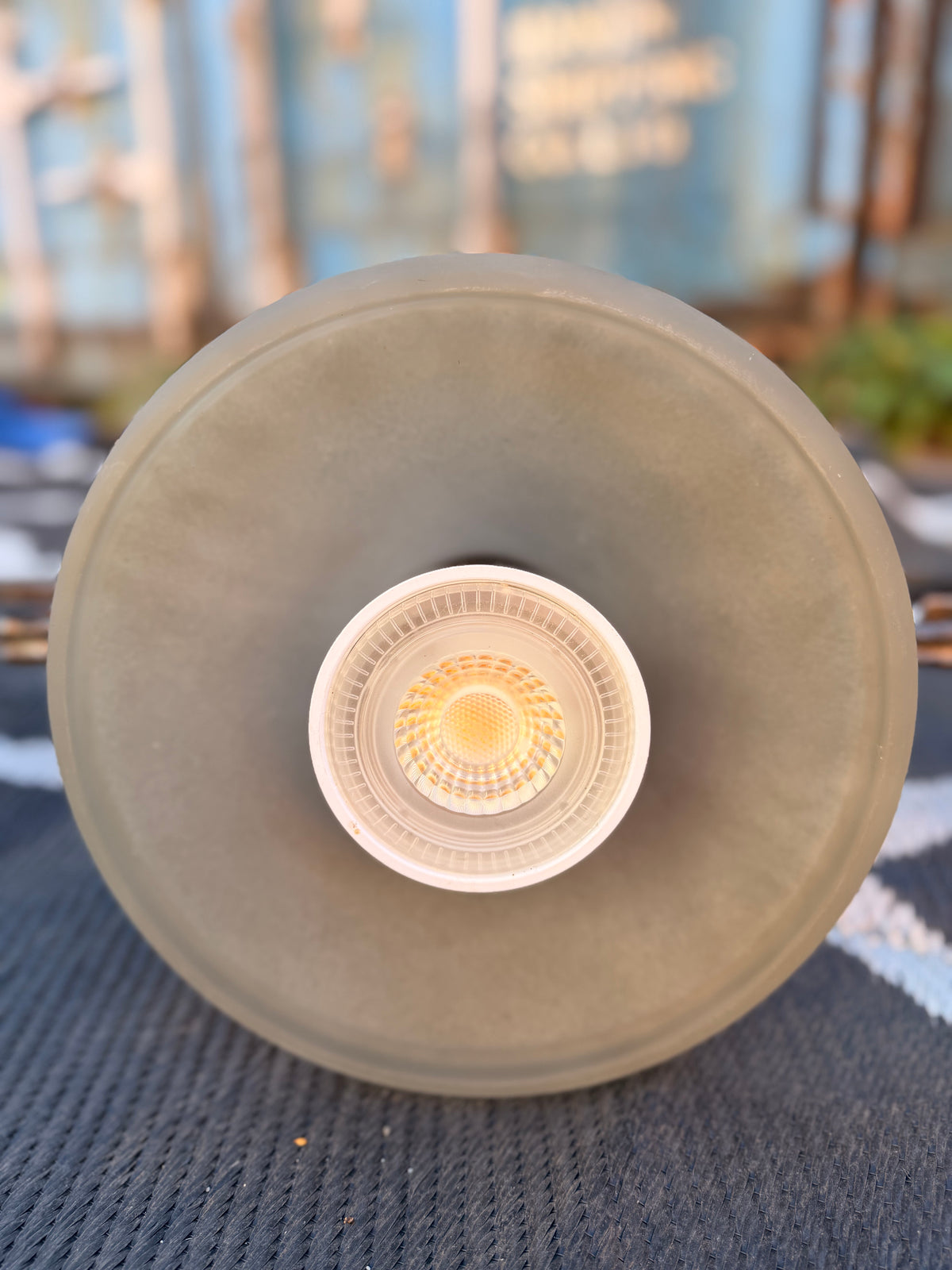 3 Tier Lighting Rustic Metal Fixture