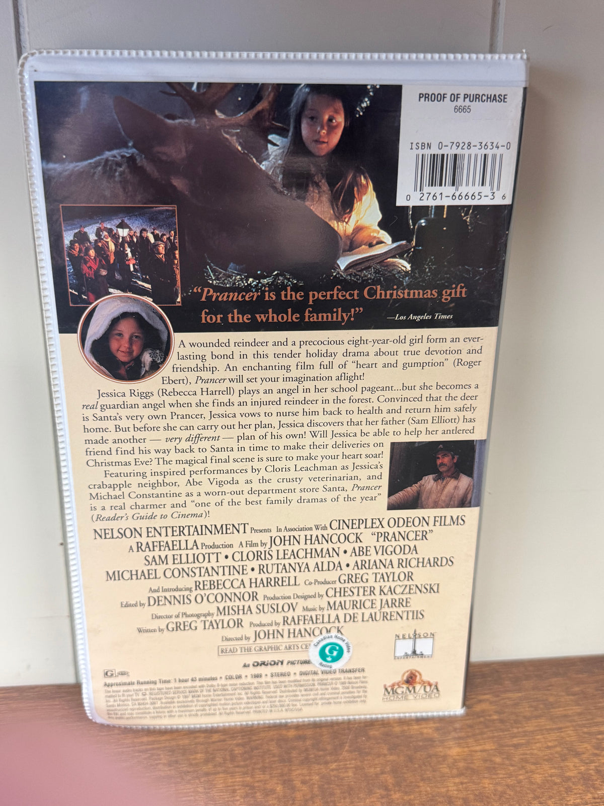 Prancer VHS