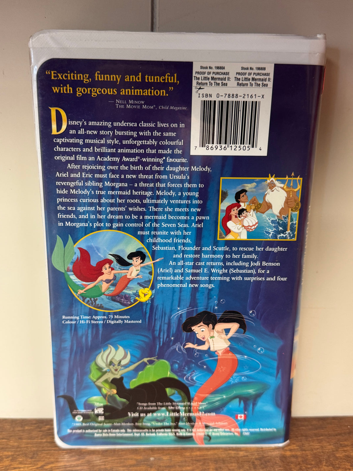 Disney's The Little Mermaid II VHS