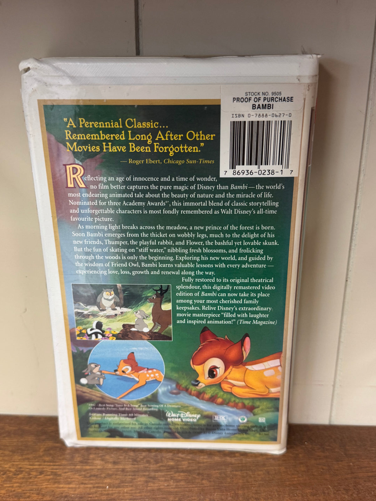 Disney's Bambi VHS