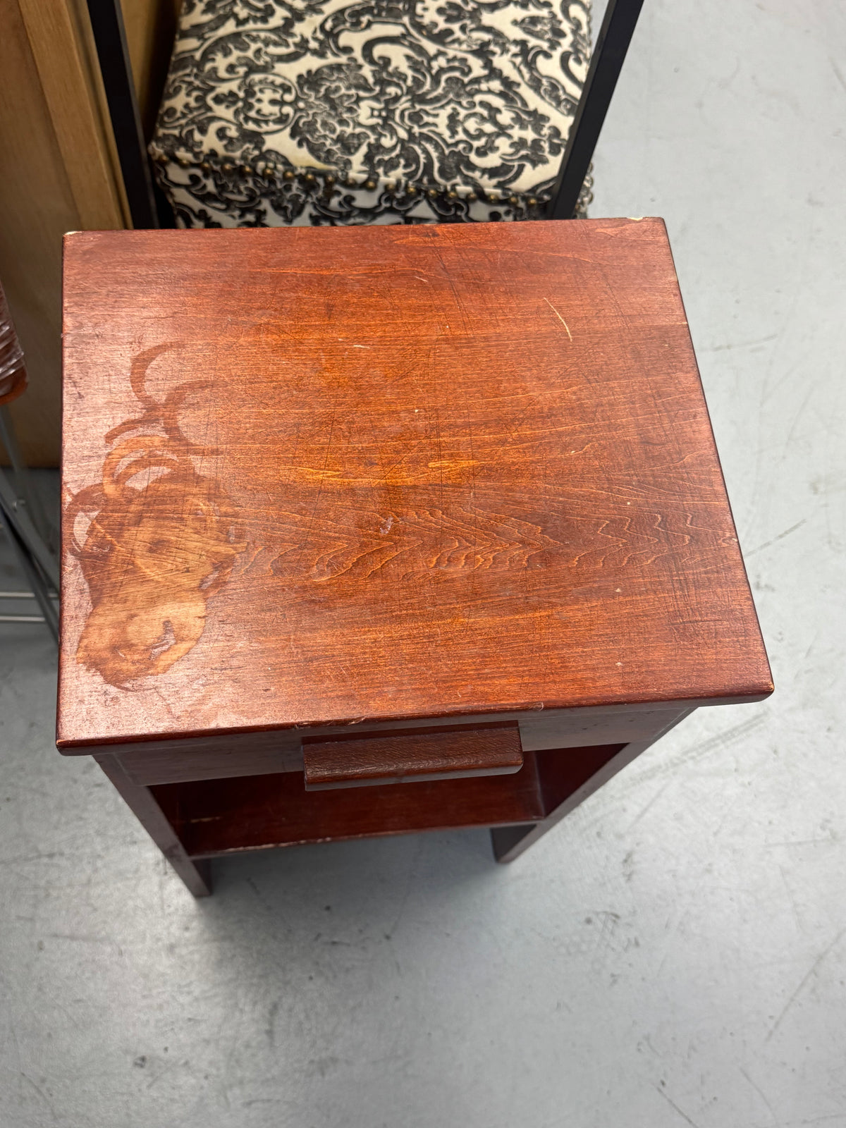 Wood Side Table