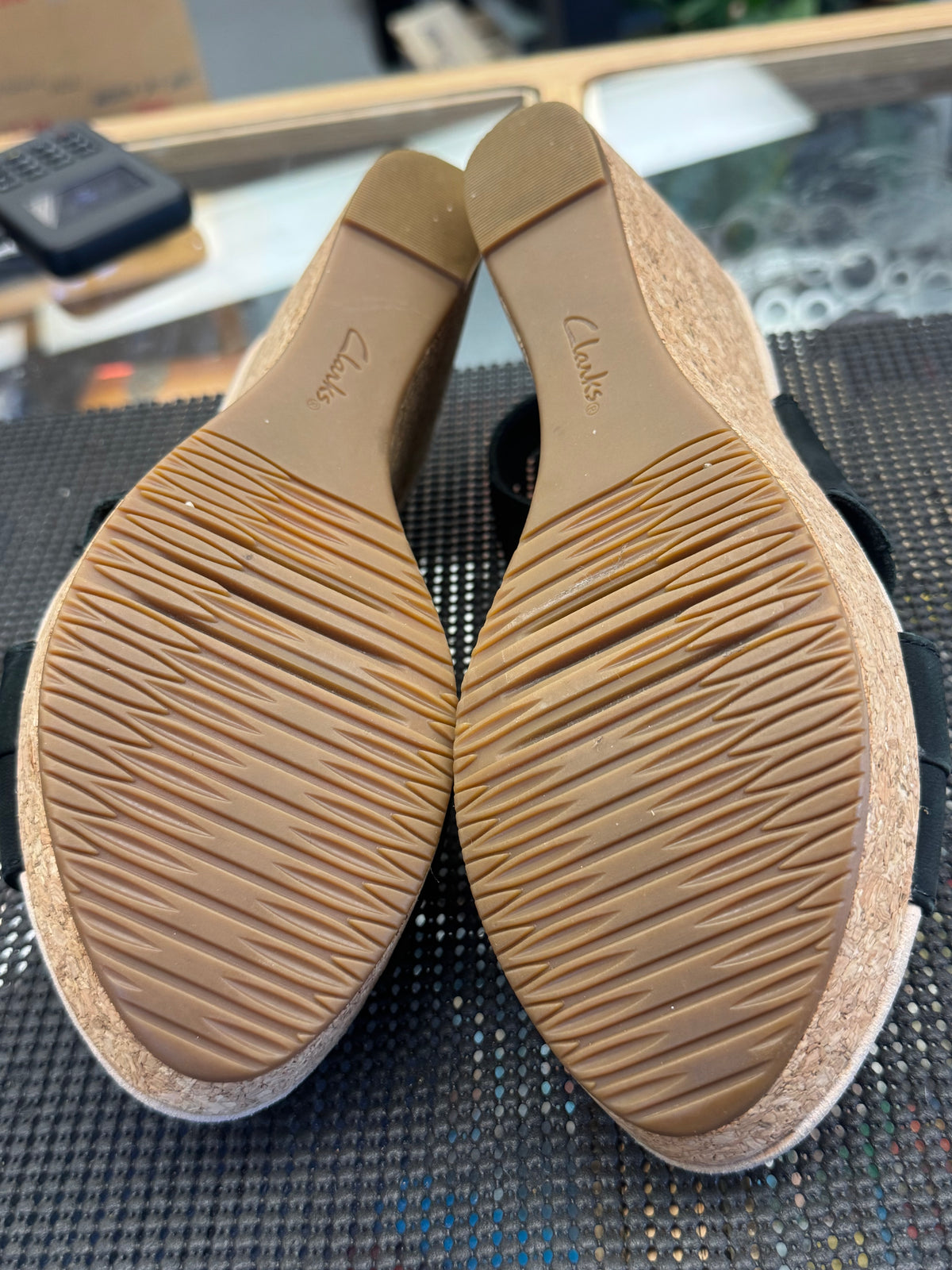 Women's Shoes - 8.5 US Clarks Cork-Wedge