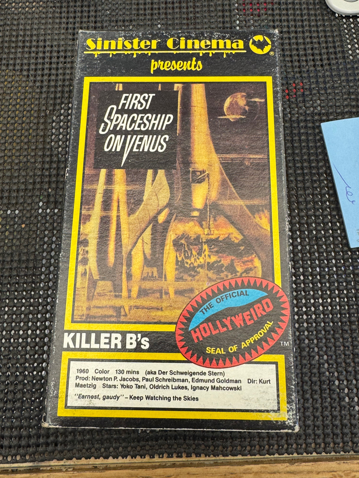 First Spaceship On Venus VHS