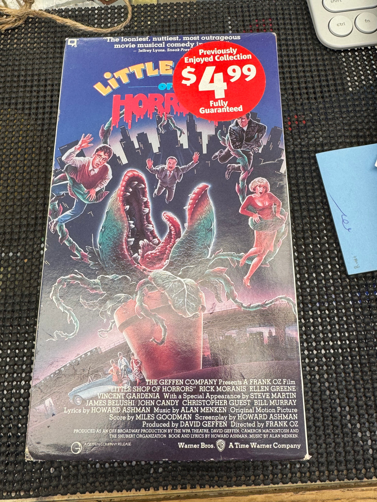 Little Shop of Horrors VHS