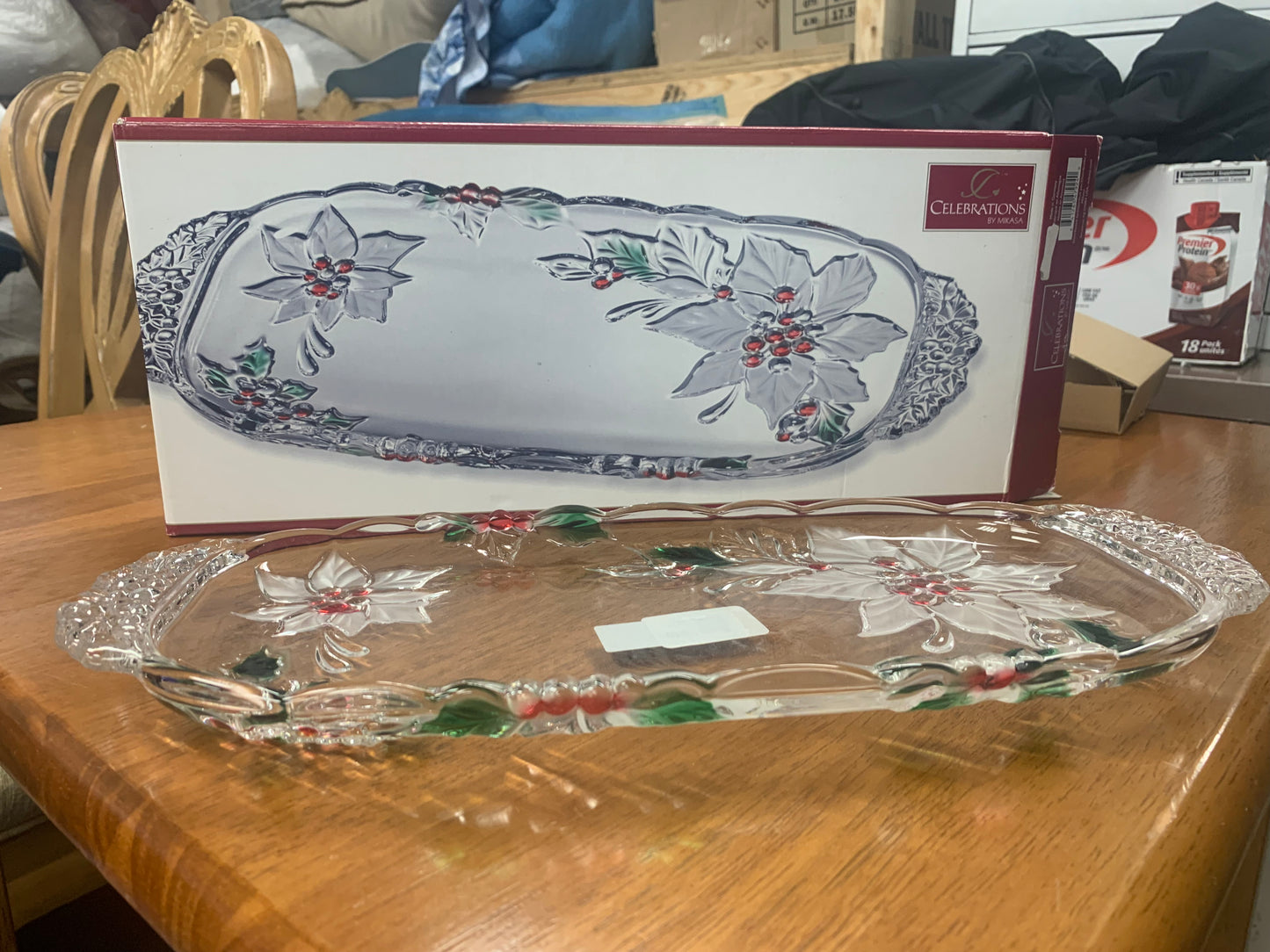 Crystal Mikasa Calebrations Dish