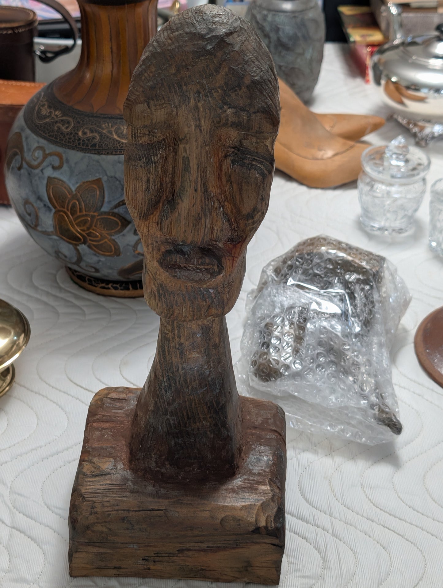 Solid wood Bohemian head