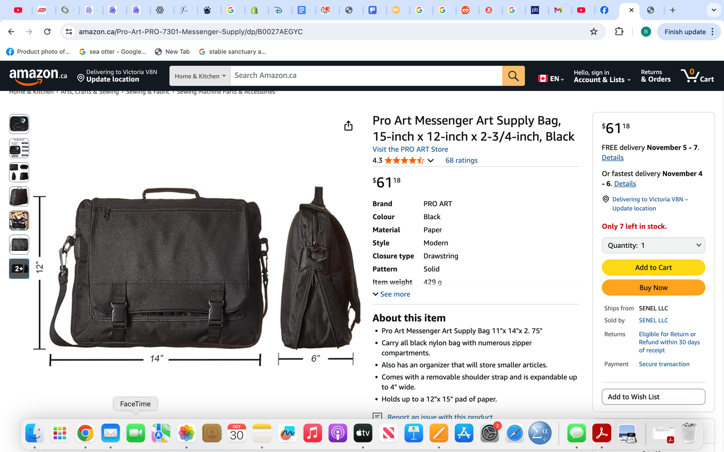 Black Laptop bag