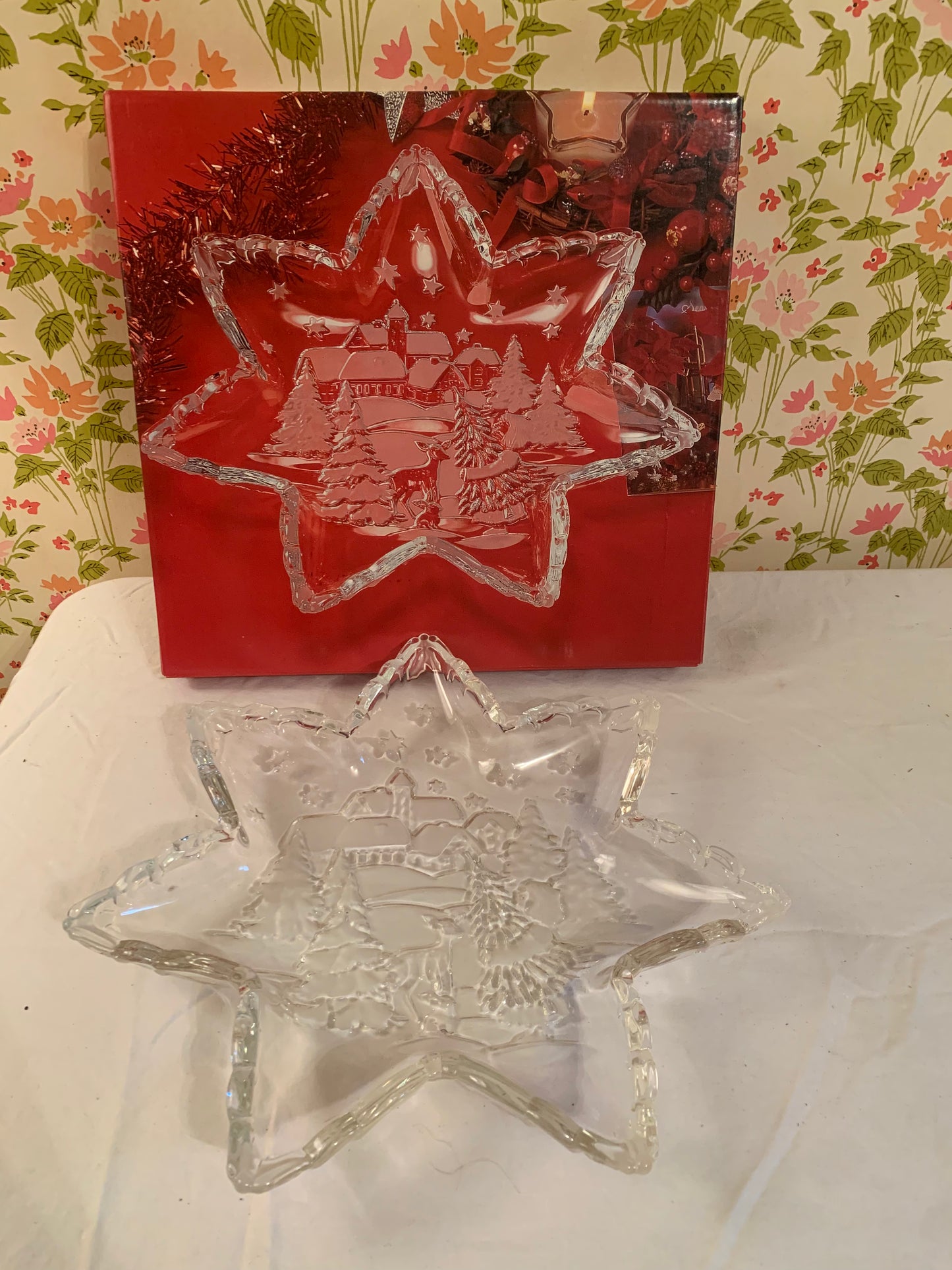 Star Shaped crystal Dish