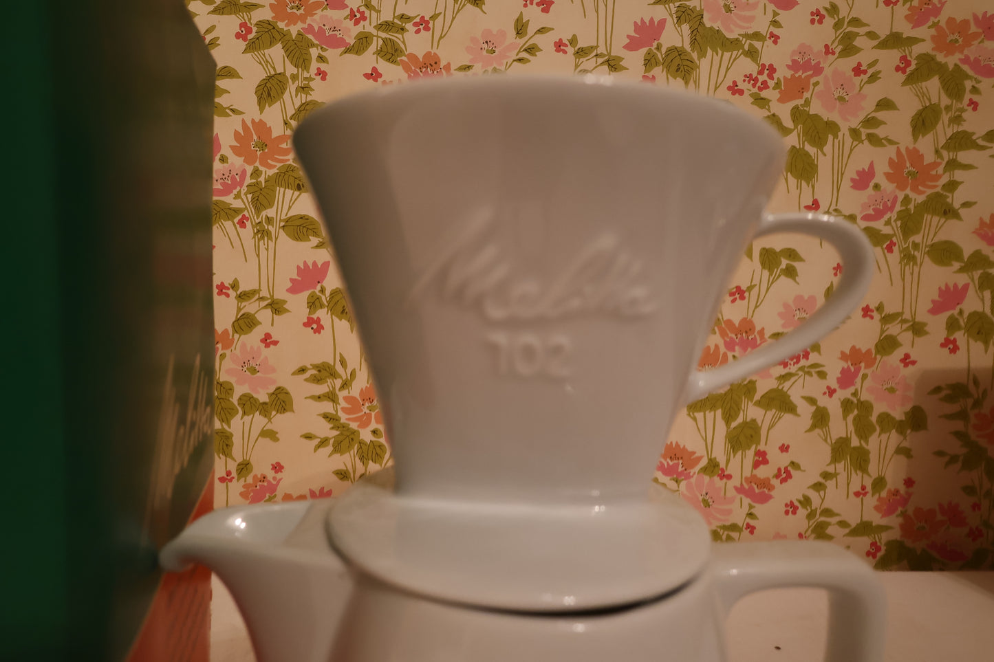 Porcelain pour over coffee maker