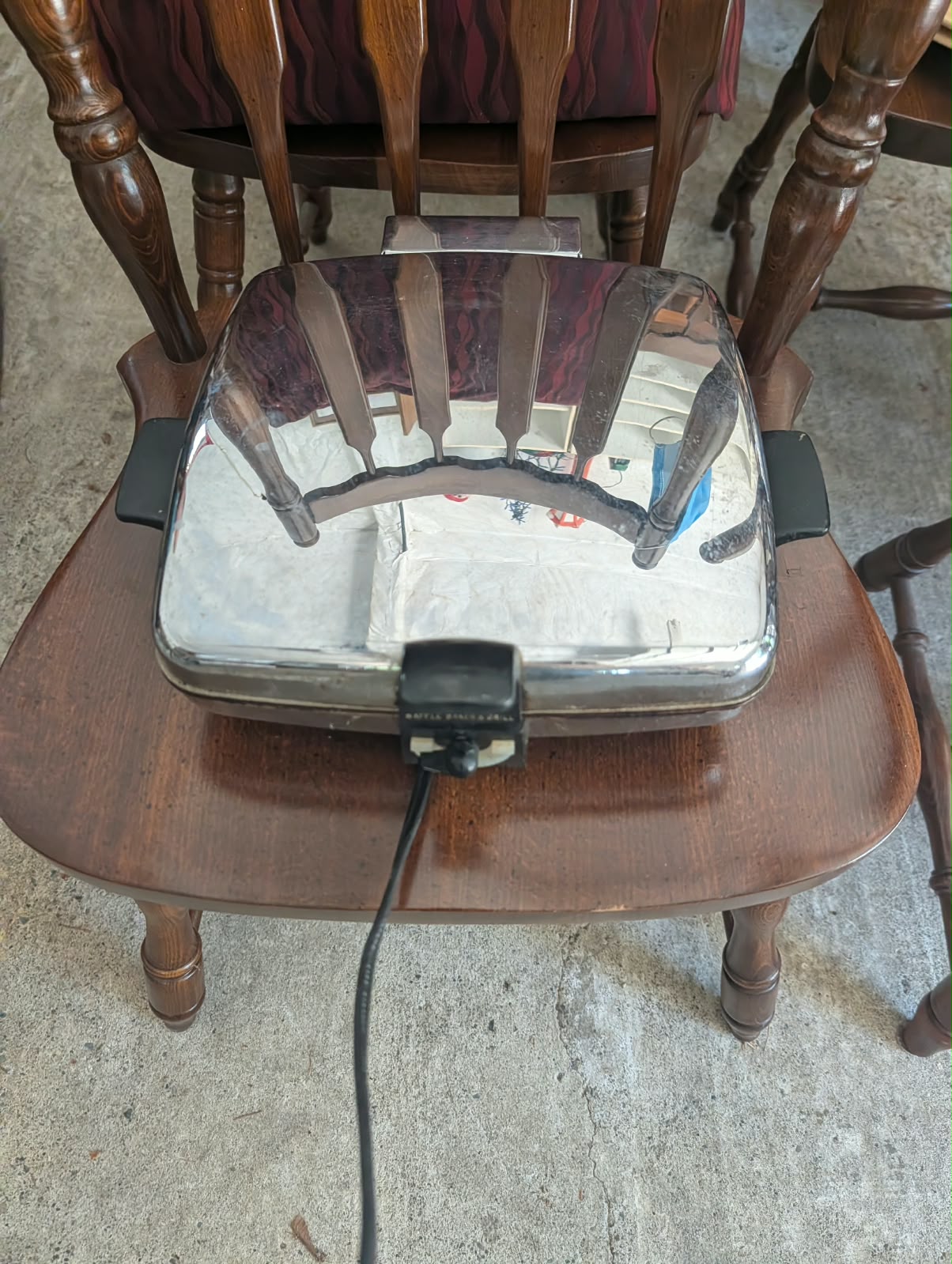 Vintage Sunbeam Waffle Maker
