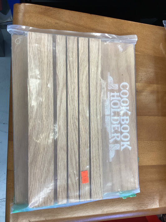 Cook book holder