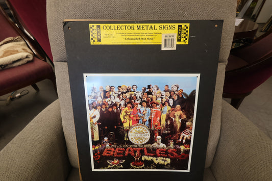 Collector Metal Sign