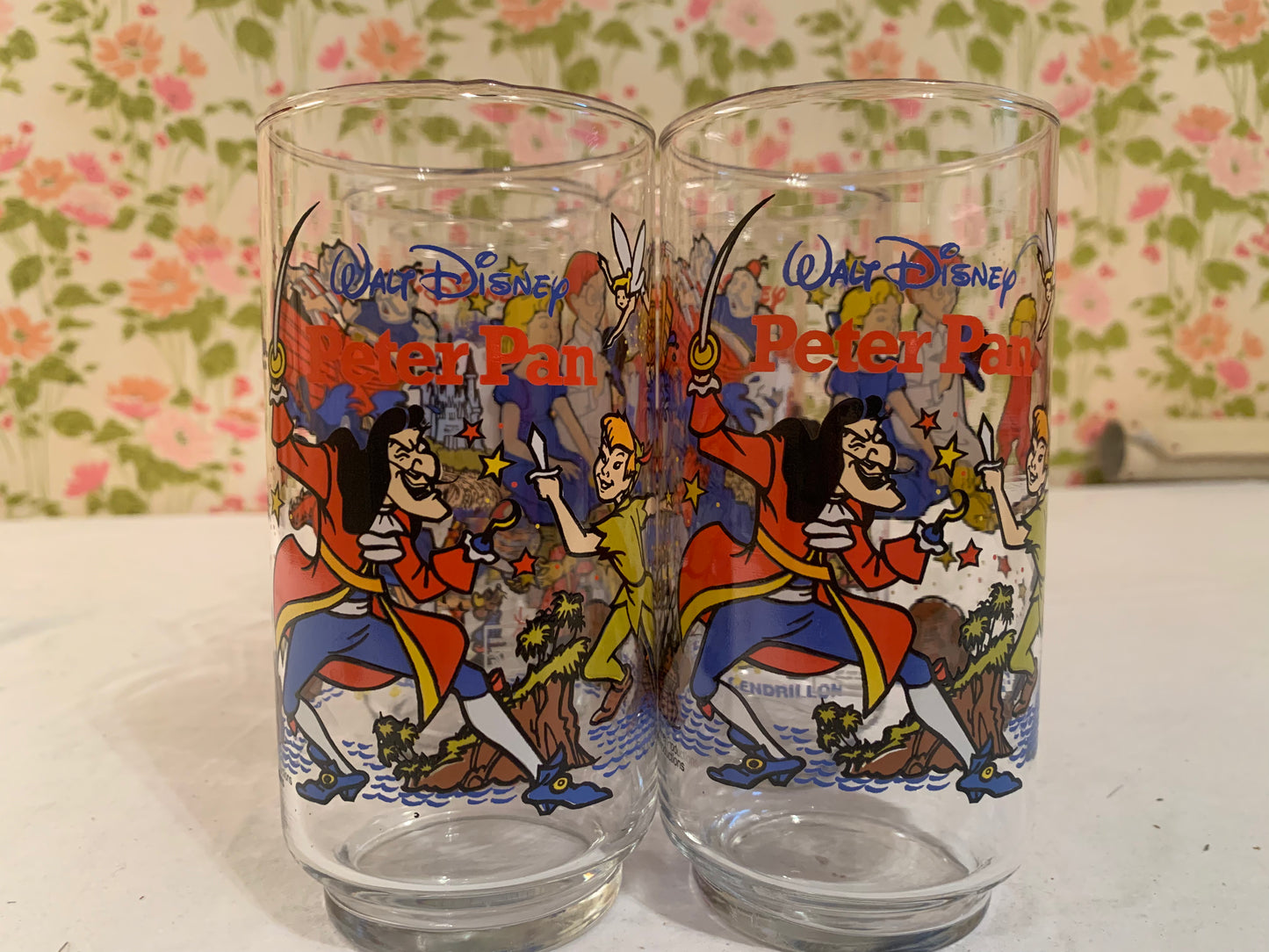 Vintage collection of disney cups