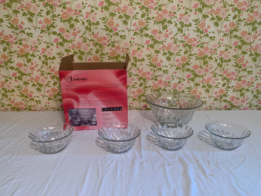 Victorian 5 pece Slad Bowl