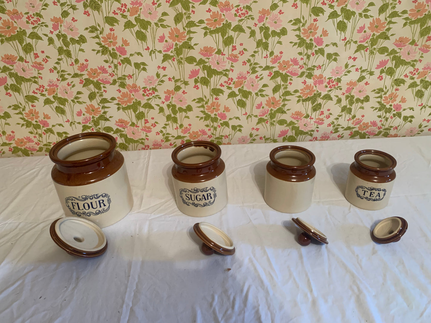 Assortment of Stone Baking Jars