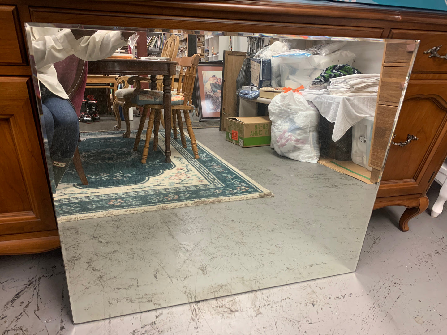 Frameless wall Mirror