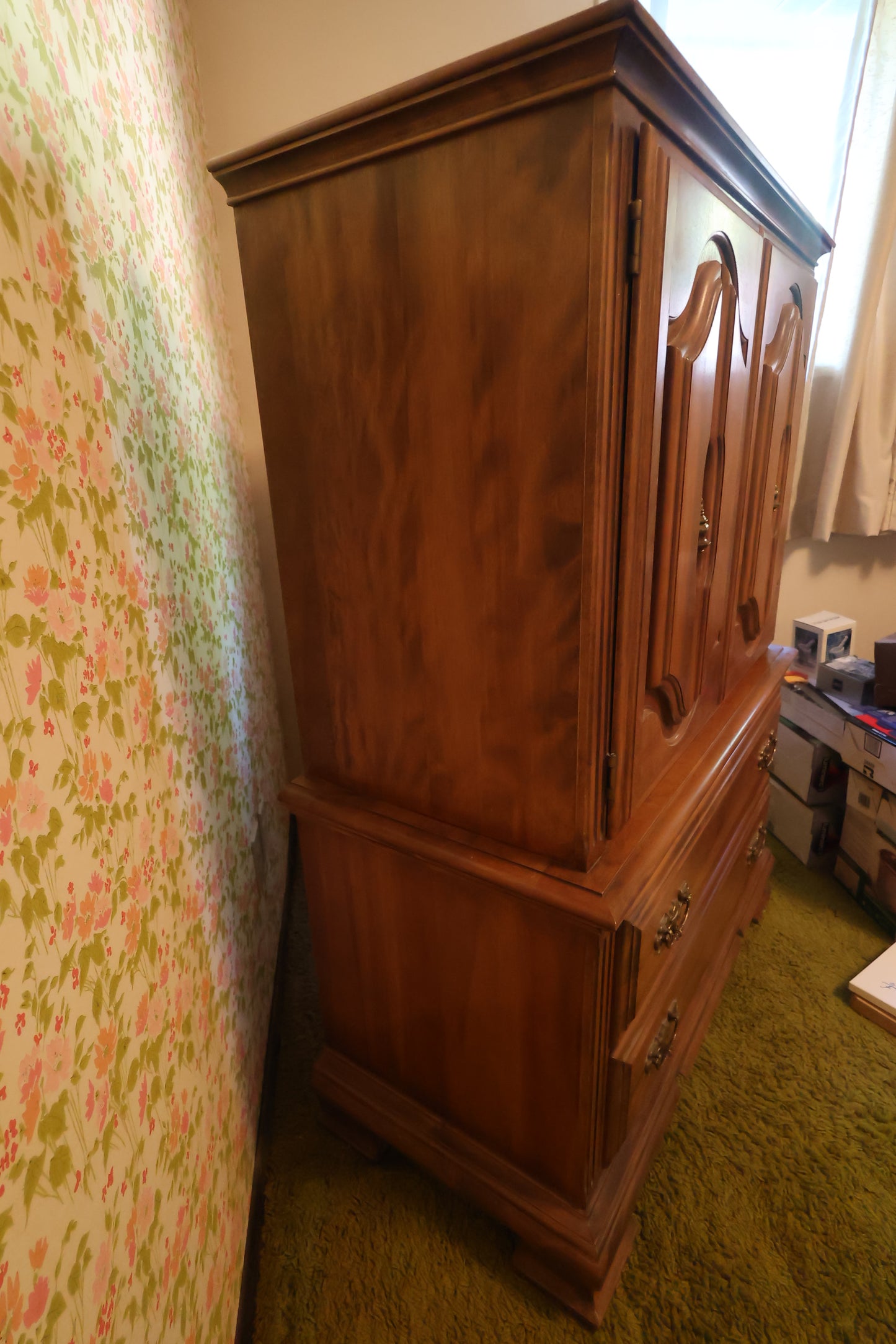 Beautiful Hardwood Armoire