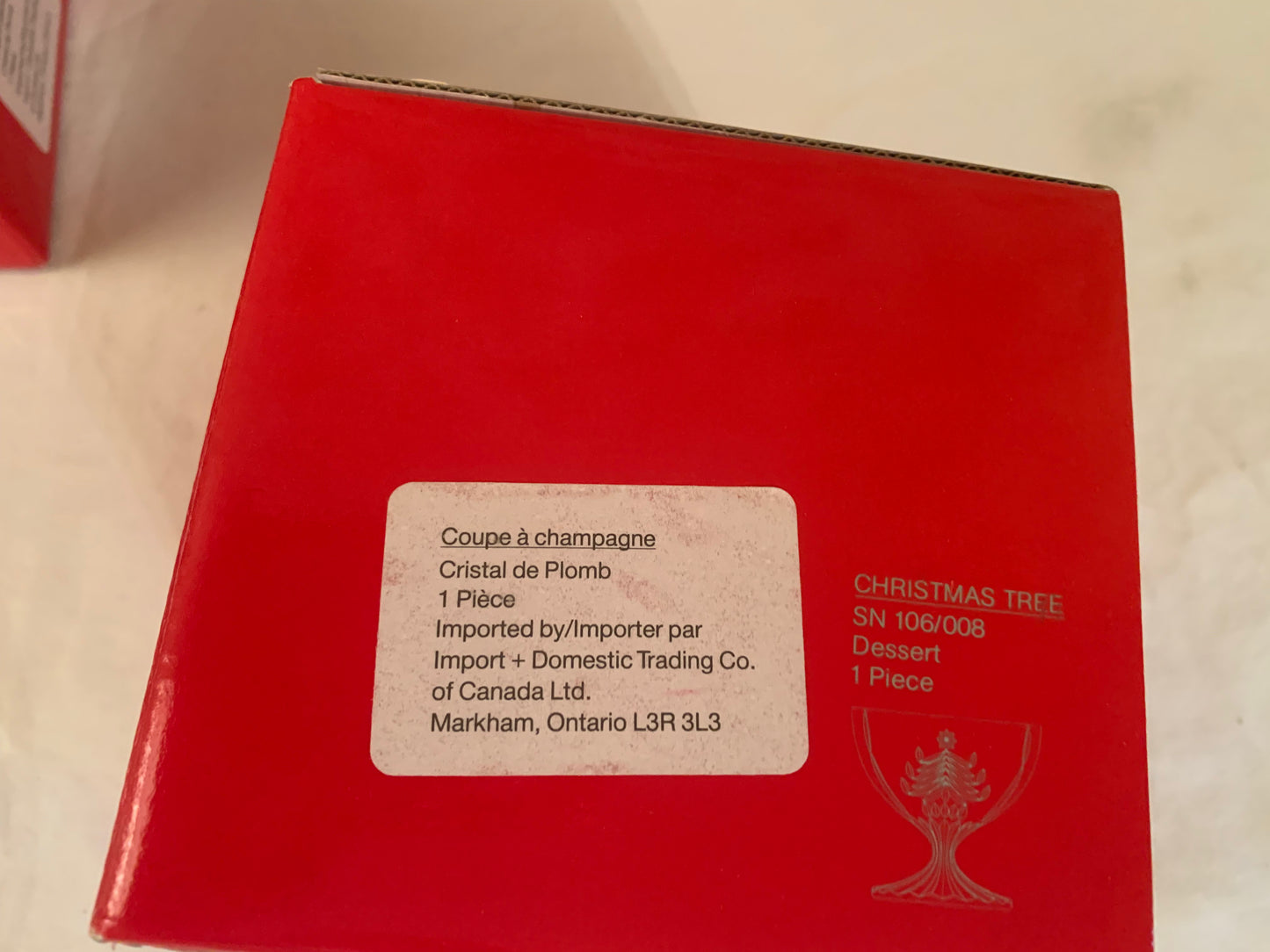 Mikasa crystal glasses