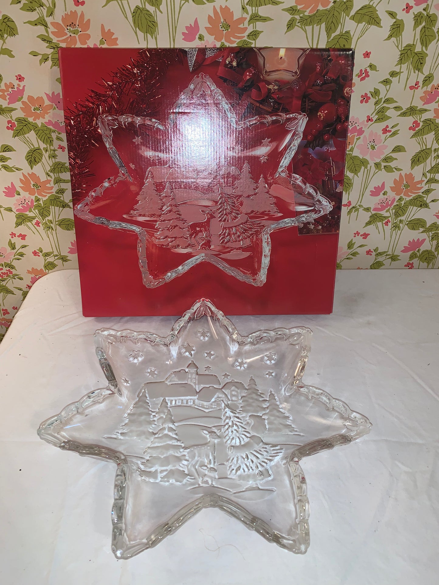 Star Shaped crystal Dish