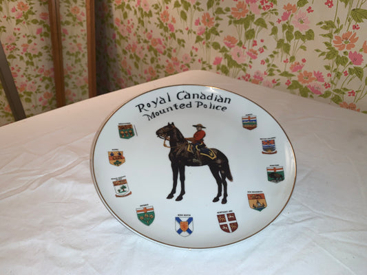 Royal Canadian mounted police plate