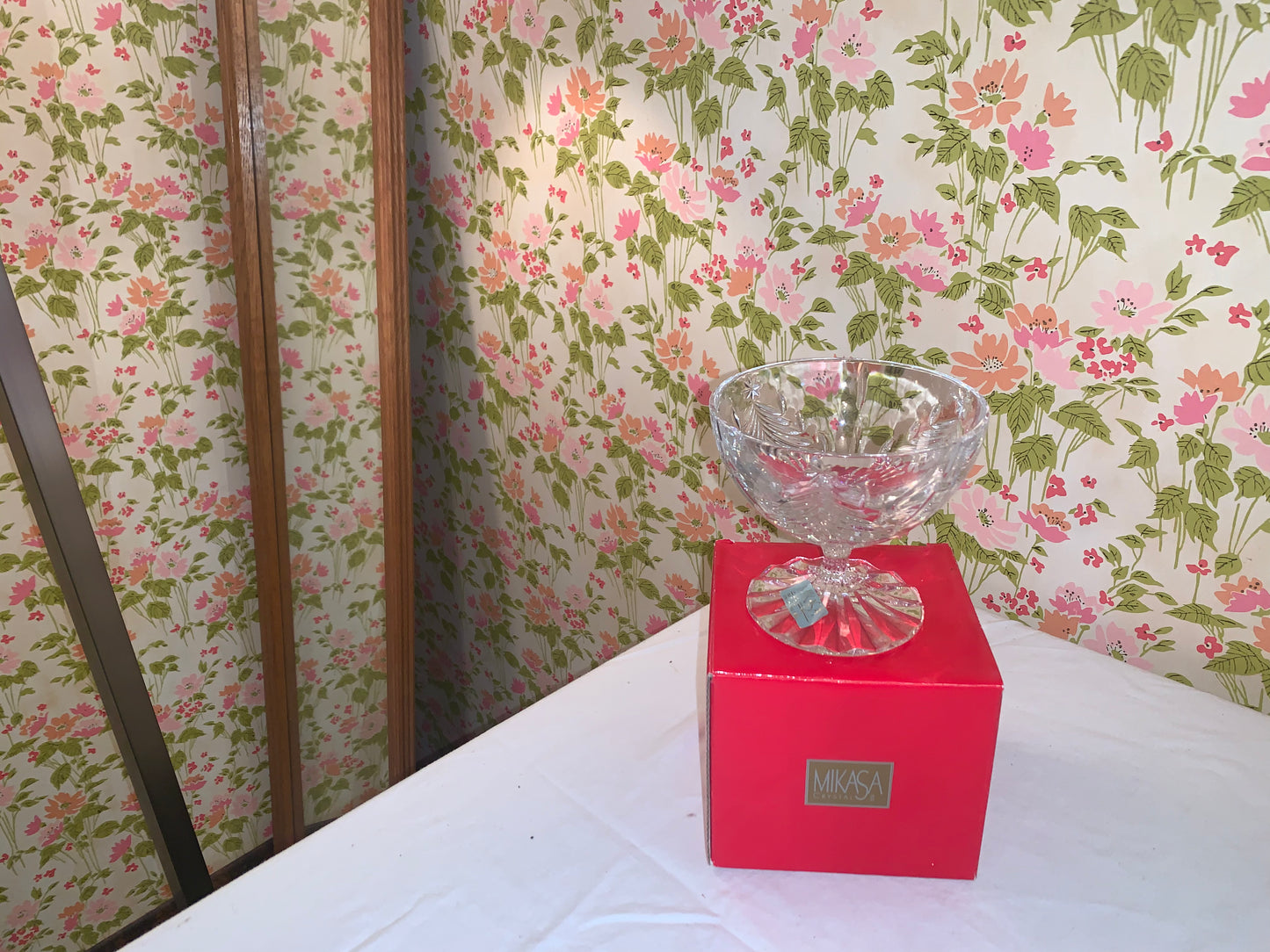 Mikasa crystal glasses
