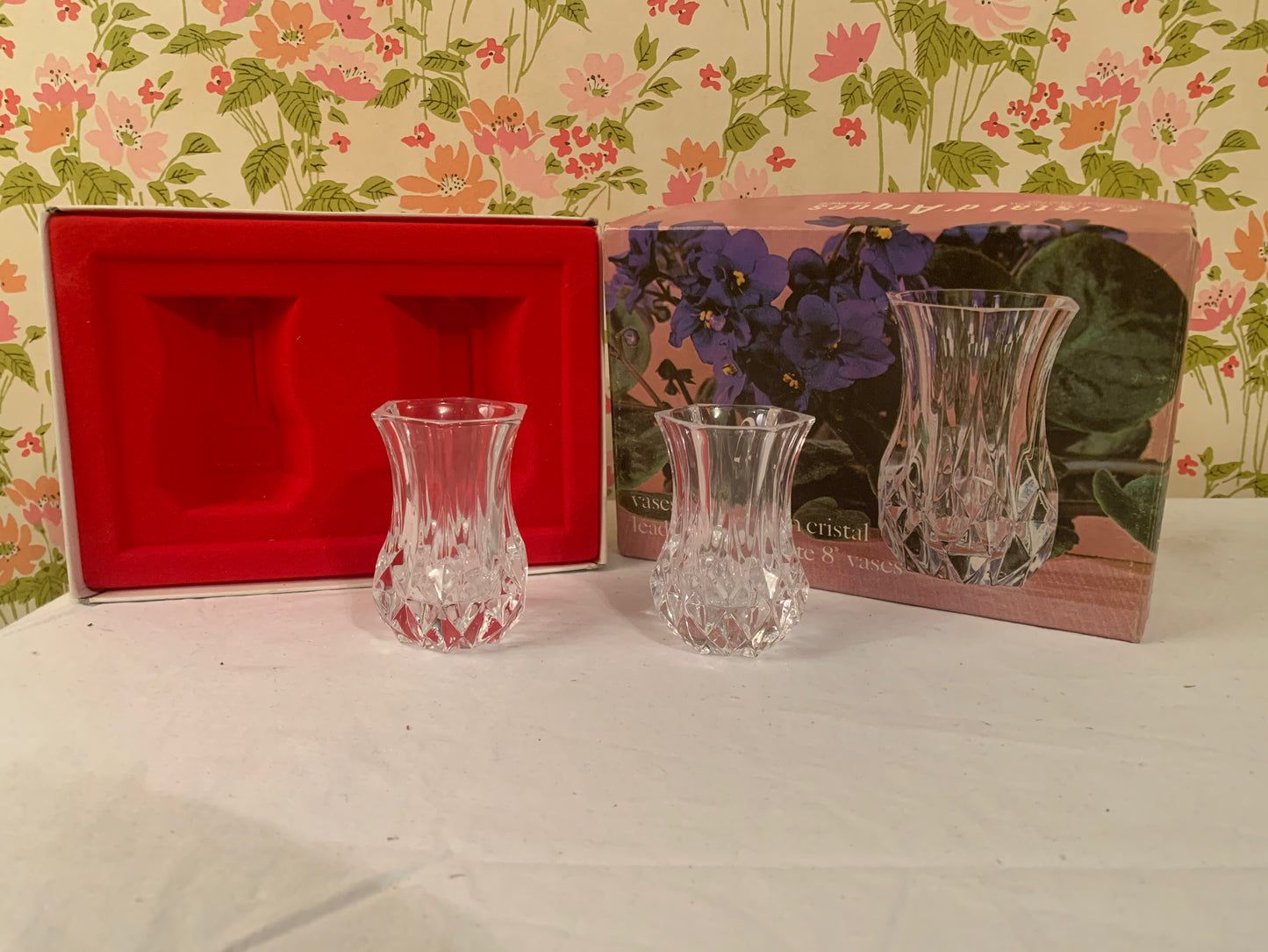 Mini Crystal vases