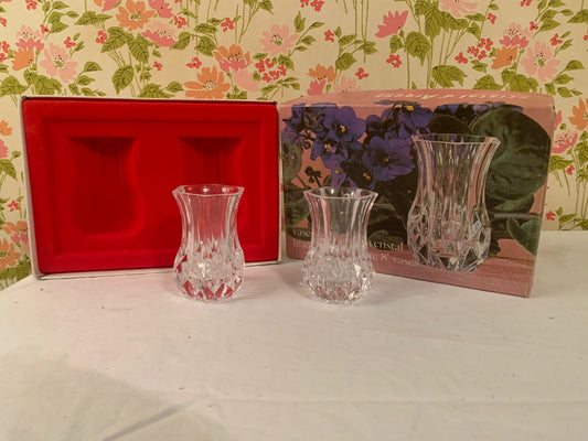 Mini Crystal vases
