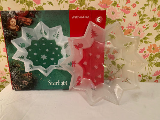 Starlight Walther Glass candy dish