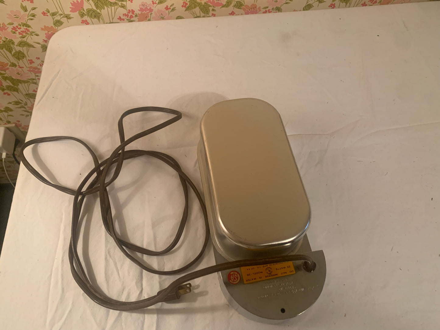 Vintage Electric brand ice cream maker