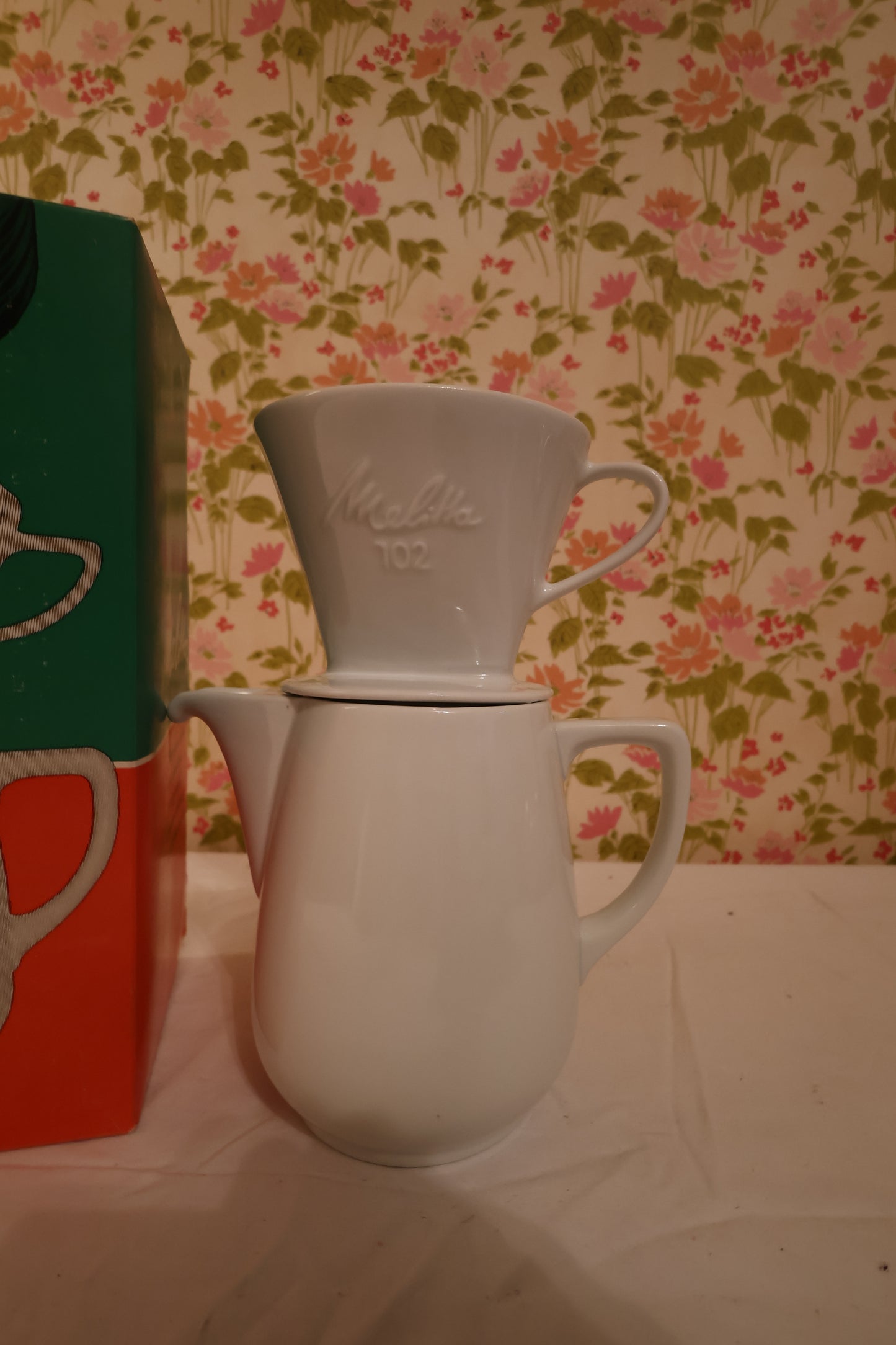 Porcelain pour over coffee maker
