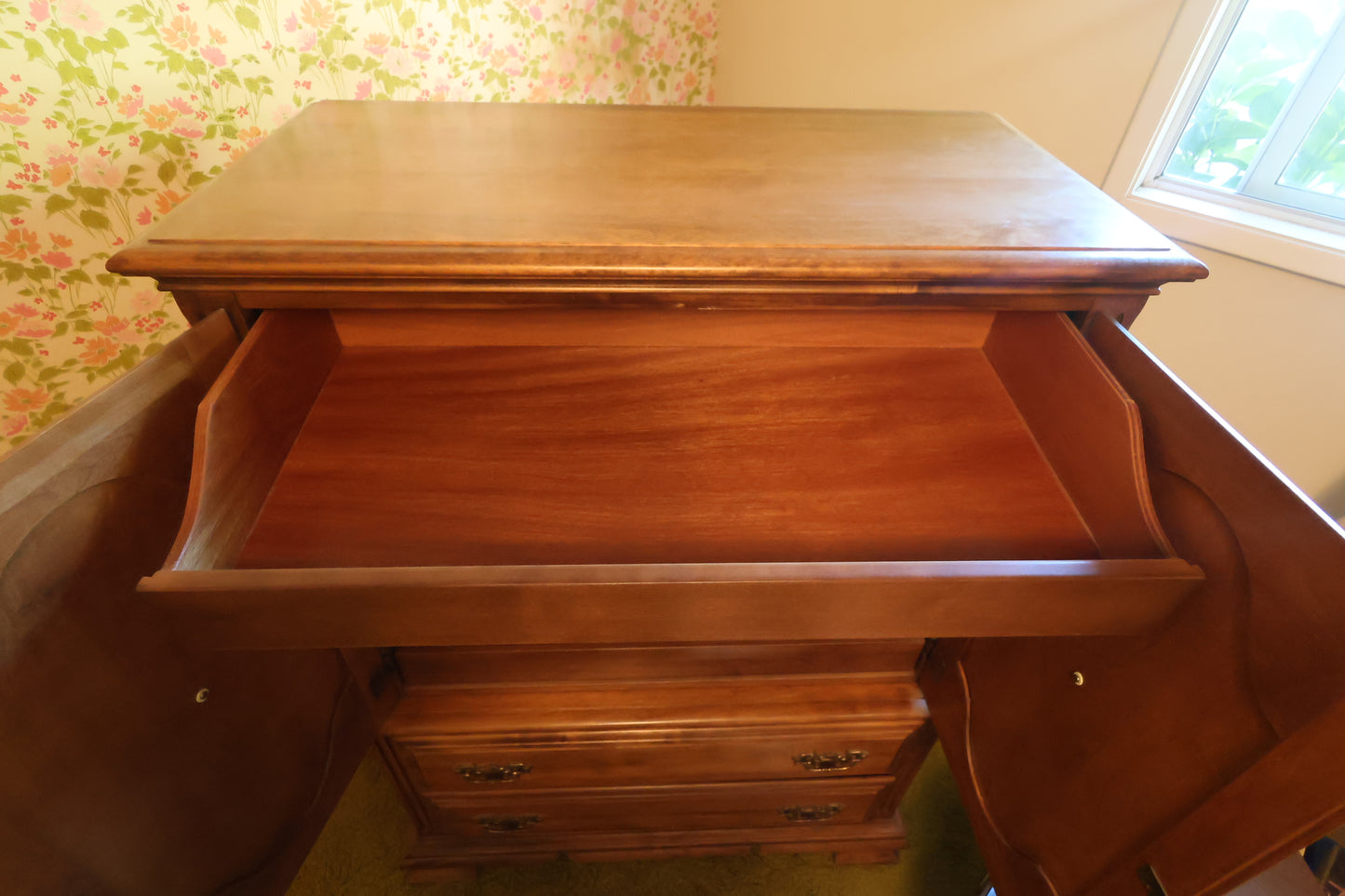 Beautiful Hardwood Armoire