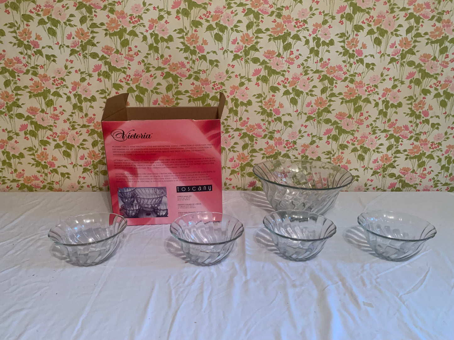 Victorian 5 pece Slad Bowl