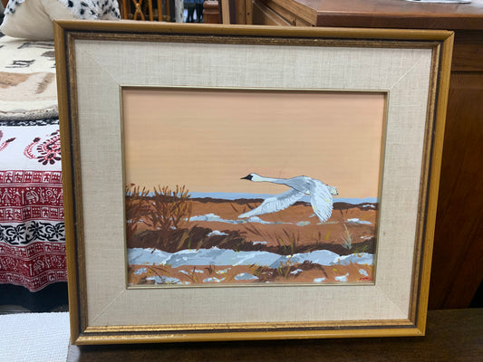 Beautiful Swan Painting