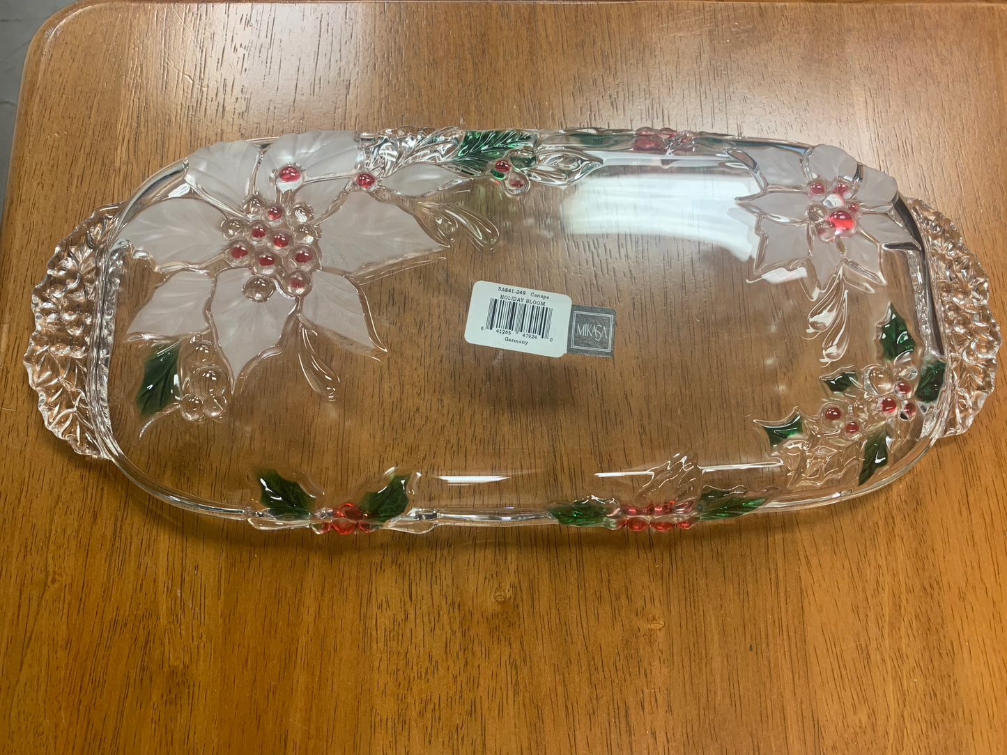 Crystal Mikasa Calebrations Dish