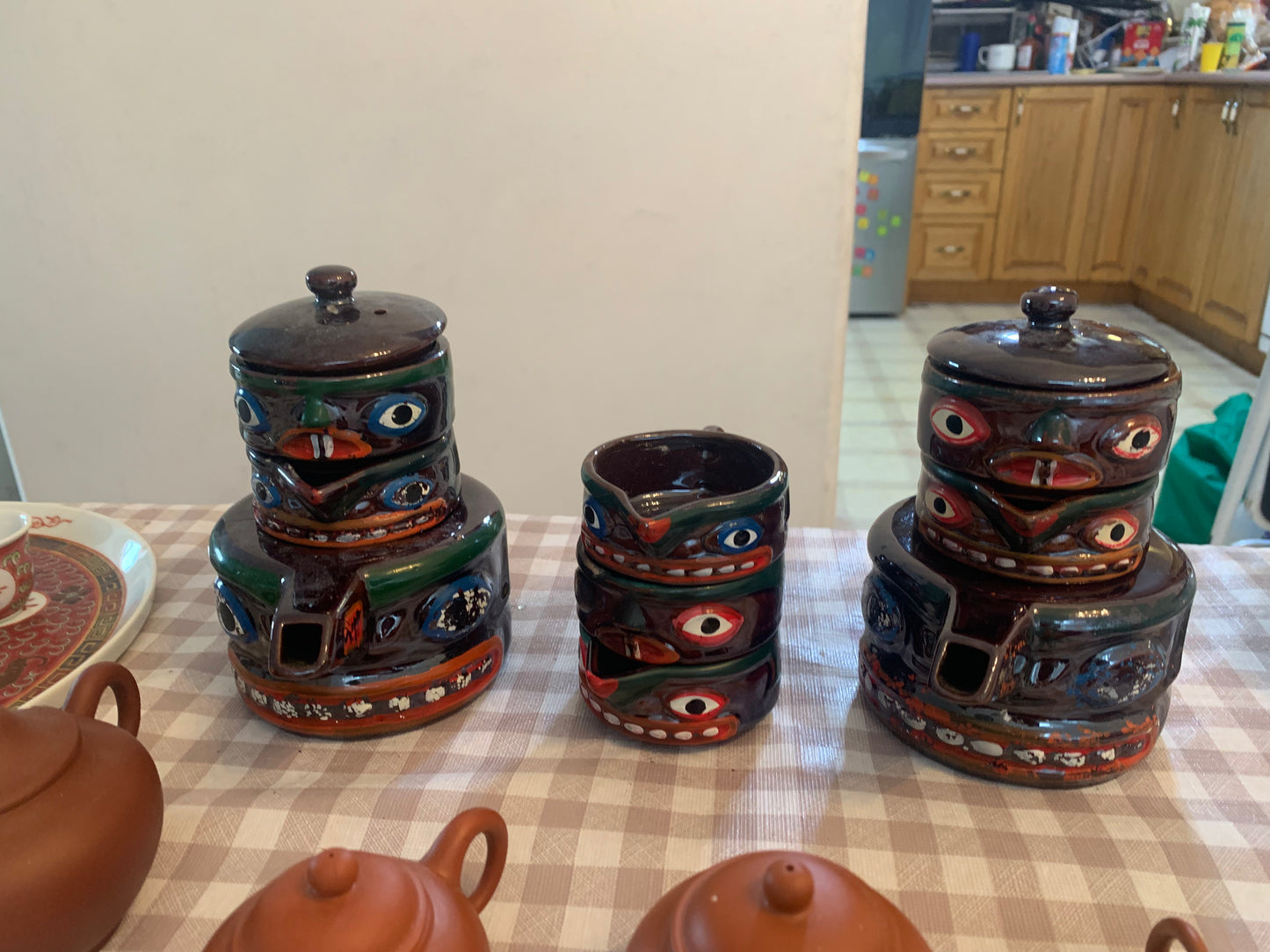 Various tea sets and accessories (box 12)