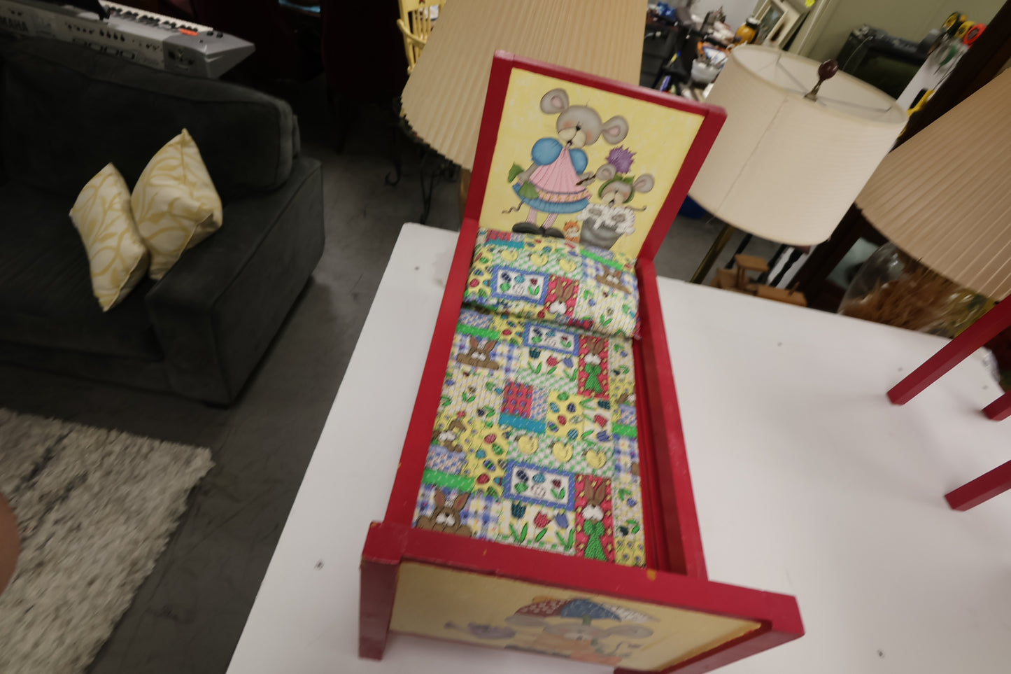 Custom created Doll/stuff animal bed