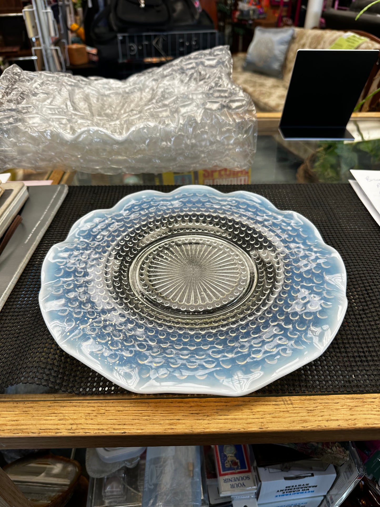 Large Ruffled Plates