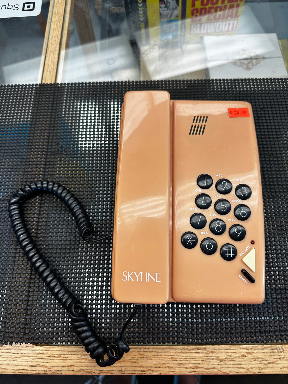 Vintage 1980's Pink Phone