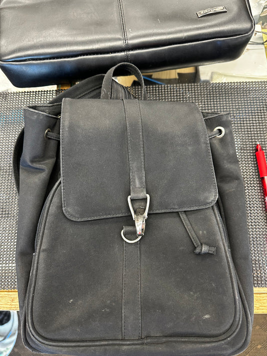 Black Backpack Purse