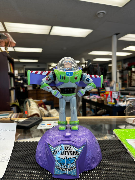 Vintage Buzz Lightyear Electronic Talking Money Bank