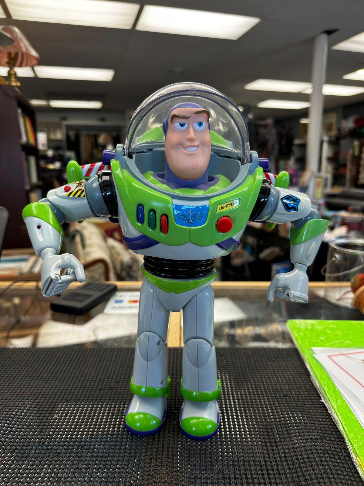 Buzz Lightyear Talking Action Figure.