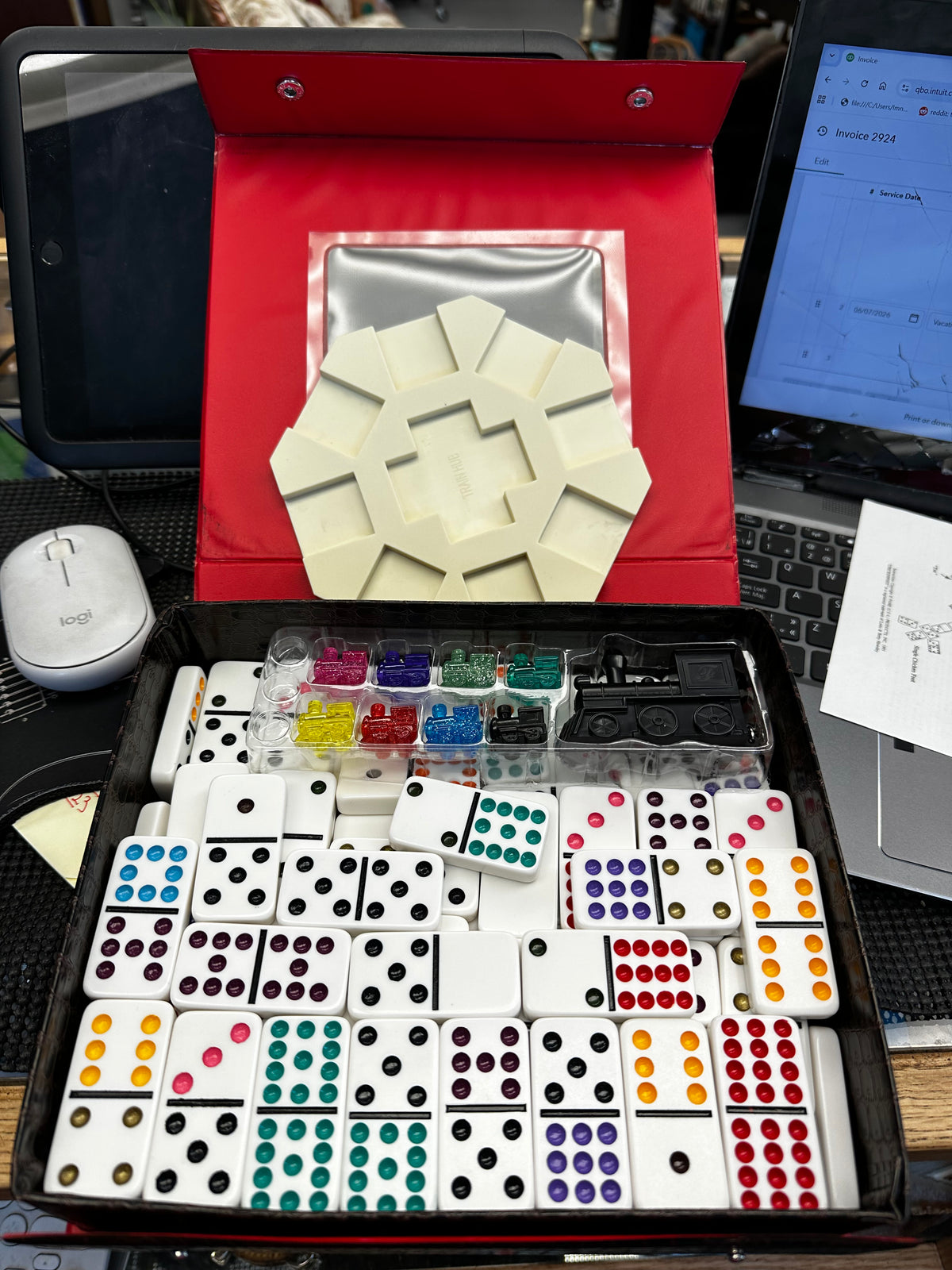 Train Domino's Game