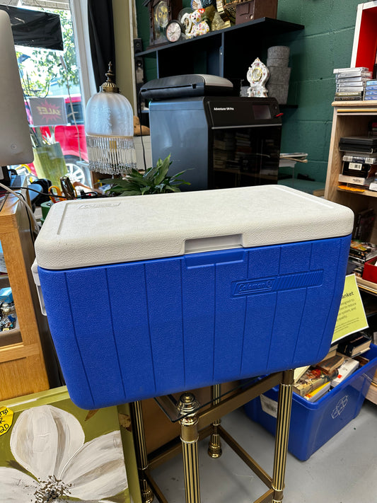 Blue Coleman Cooler