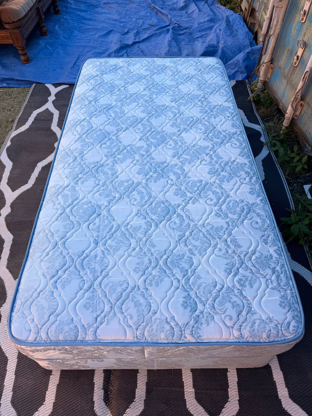 Twin Box Spring and Mattress Set